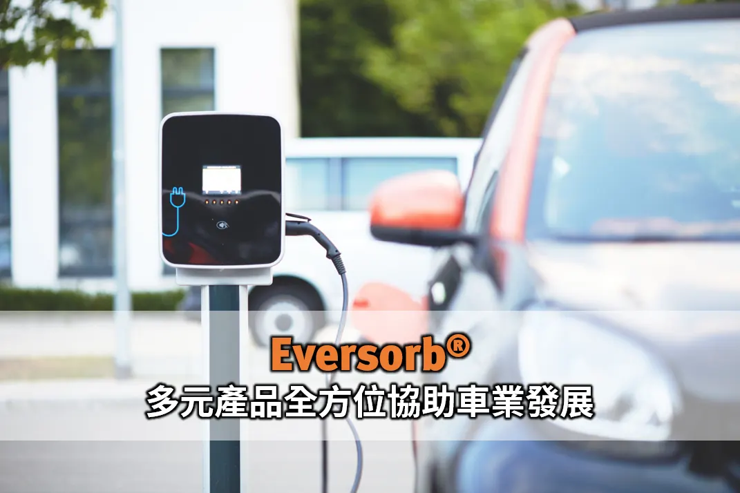 安全、耐用、環保，馳向永續未來－Eversorb 多元產品全方位協助車業發展